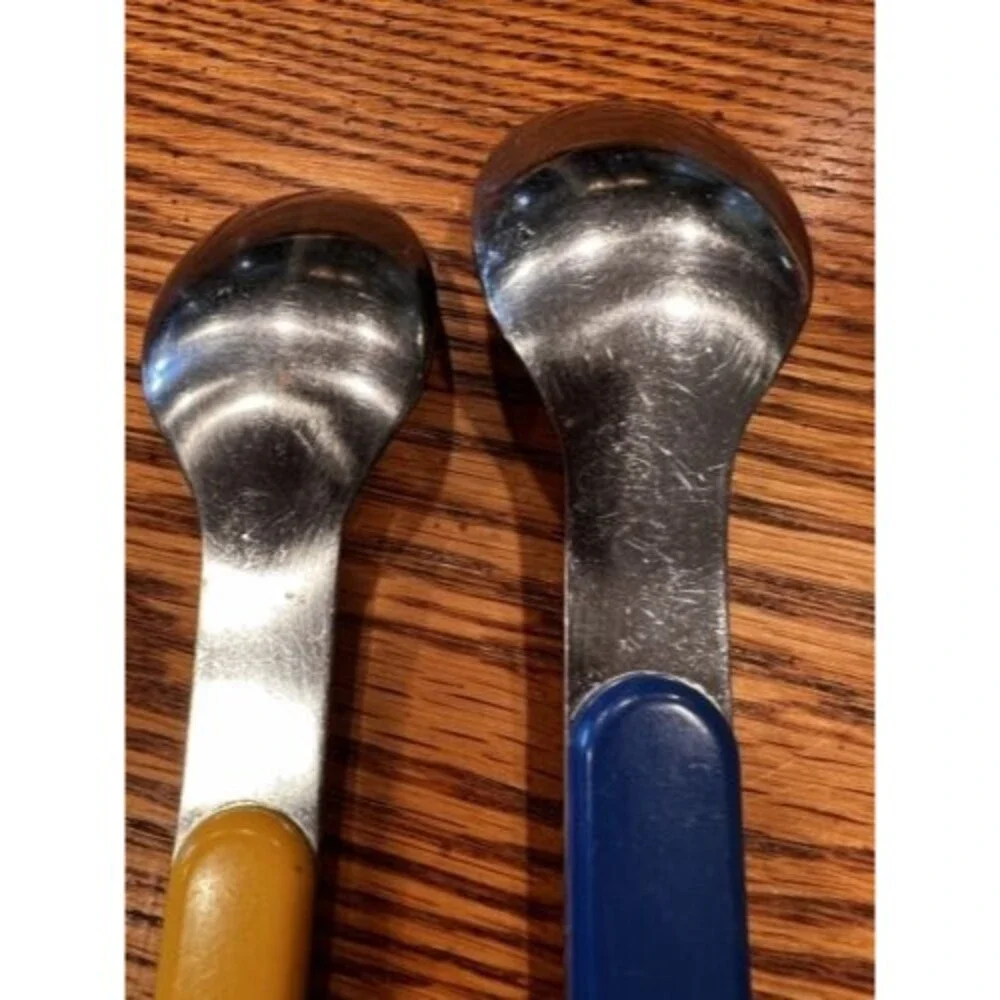 Dansk Summer House Stainless lot of 2 Pcs soup spoon teaspoon vintage Japan